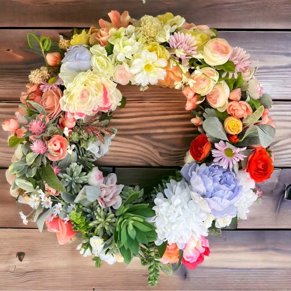 Custom Handmade w/ love,wreath, door art, decor for the home SEE NOTES - Picture 3 of 15